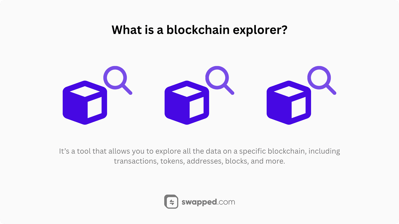 What is a blockchain explorer?